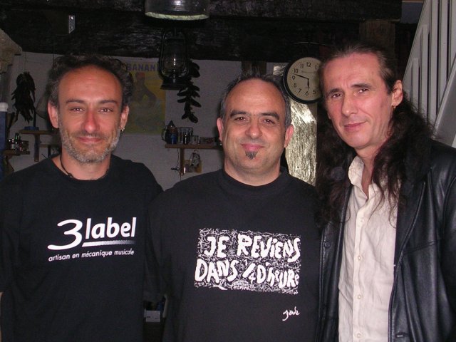 Avec Sébastien Bramardi et Serge Lopez